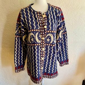Vintage blue moon sweater M